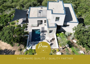 Villa architecte vue mer et maquis